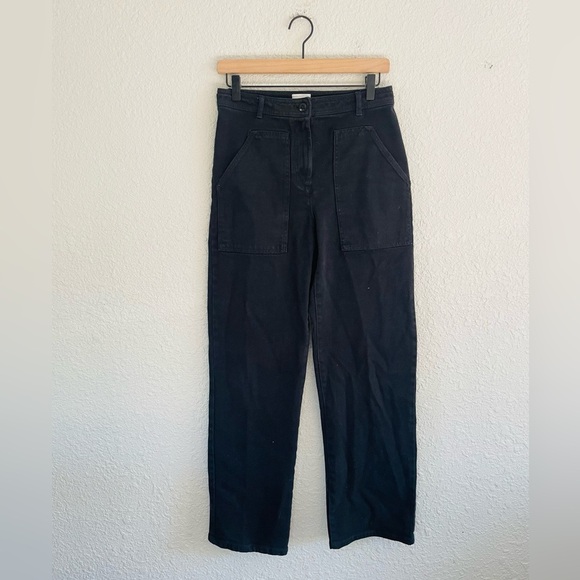 Wilfred Pants - Wilfred Free Black Denim Patch Pocket Pants